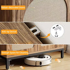 Meuble buffet en rotin, meuble de rangement de cuisine