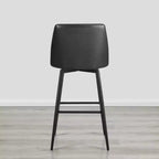 Tabouret de bar pivotant à hauteur de bar avec assise à double couche