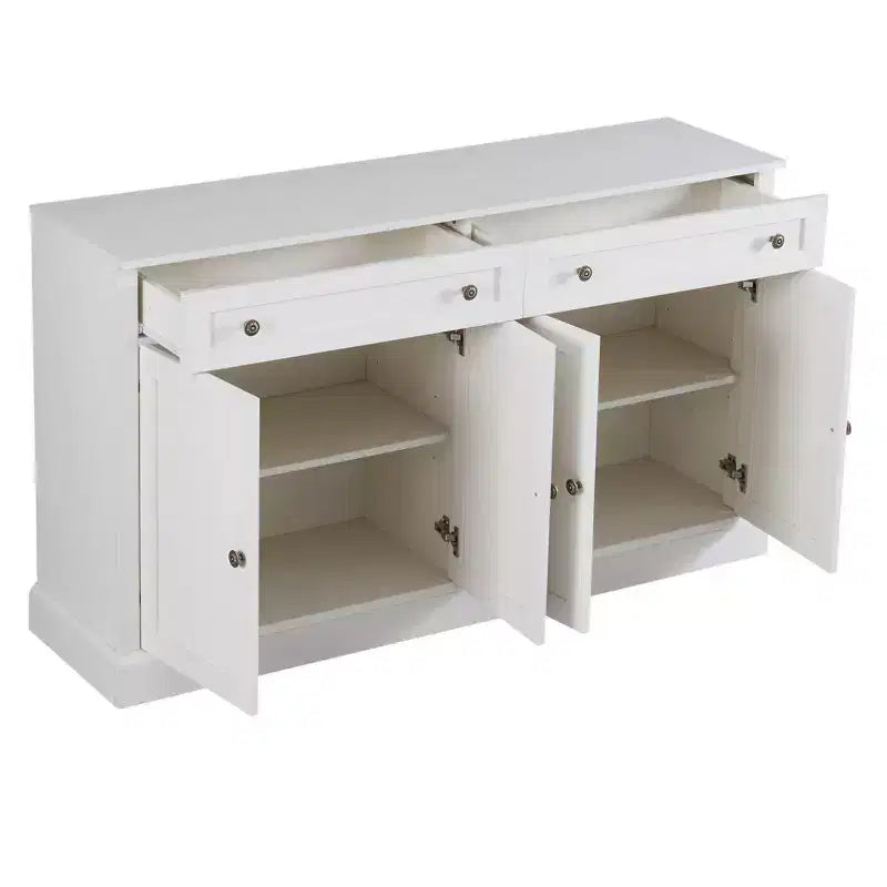 Bahut élégant avec 4 portes et 2 tiroirs