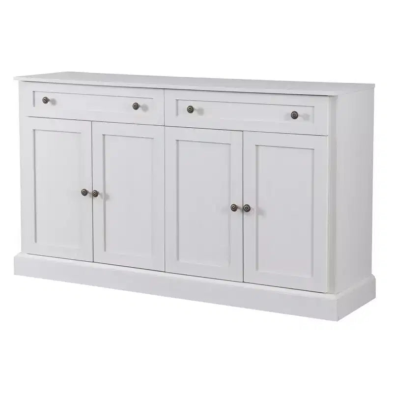 Bahut élégant avec 4 portes et 2 tiroirs