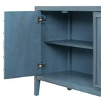 Grand buffet élégant à 4 portes et 4 étagères