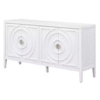 Grand buffet élégant à 4 portes et 4 étagères