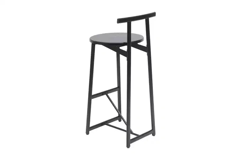 Tabourets de bar à hauteur de comptoir avec dossier
