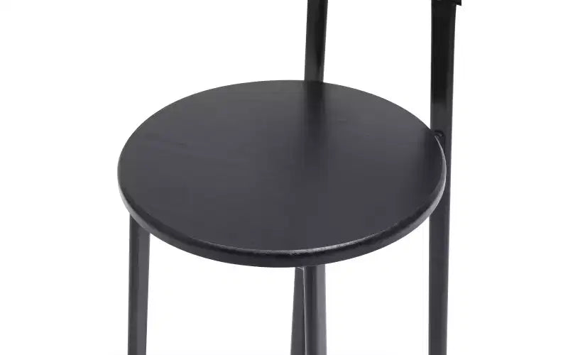 Tabourets de bar à hauteur de comptoir avec dossier