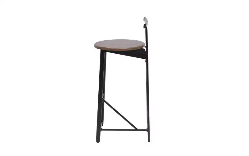Tabourets de bar à hauteur de comptoir avec dossier