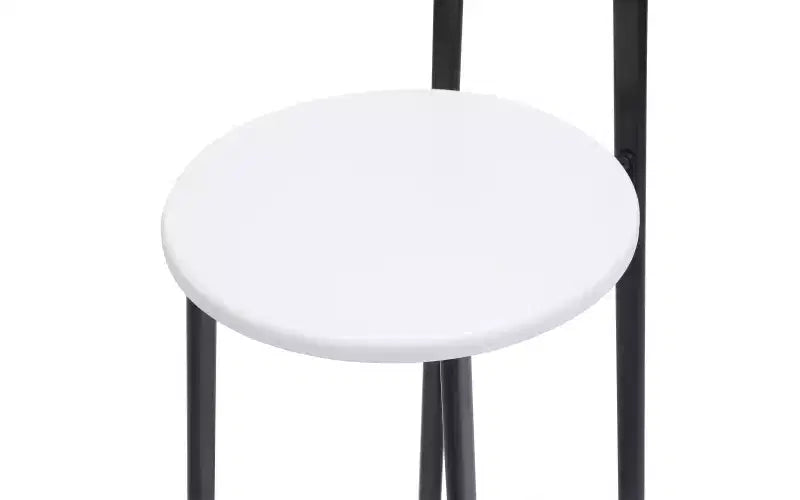 Tabourets de bar à hauteur de comptoir avec dossier