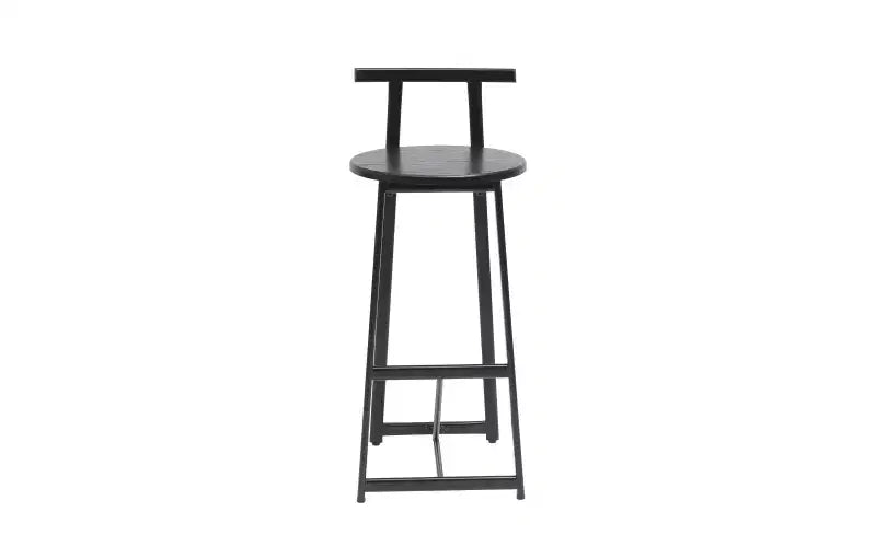 Tabourets de bar à hauteur de comptoir avec dossier