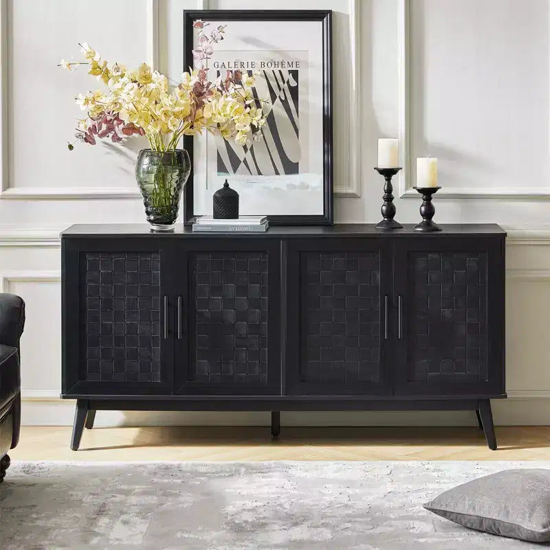 Buffet large Kay Modern 63 avec pieds réglables