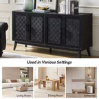 Buffet large Kay Modern 63 avec pieds réglables