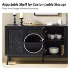 Buffet large Kay Modern 63 avec pieds réglables