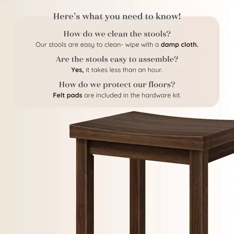 Tabouret hauteur comptoir (61 cm)