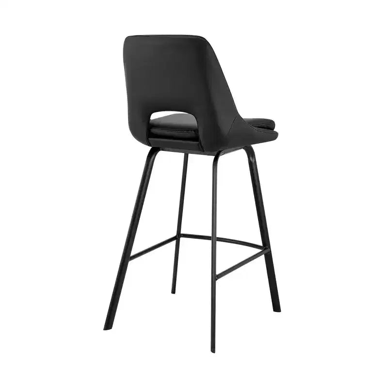 Tabouret de bar pivotant Carise de 30 po avec similicuir