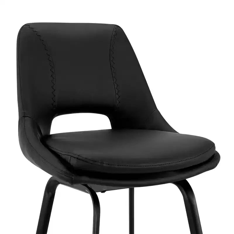 Tabouret de bar pivotant Carise de 30 po avec similicuir