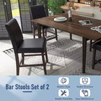 Tabourets de bar de 63,5 cm de hauteur pour comptoir