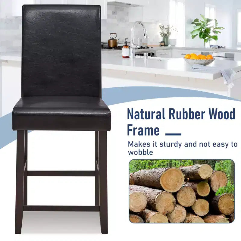 Tabourets de bar de 63,5 cm de hauteur pour comptoir