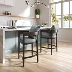 Tabouret de bar hauteur comptoir en bois de hêtre Ritz
