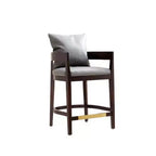 Tabouret de bar hauteur comptoir en bois de hêtre Ritz