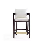 Tabouret de bar hauteur comptoir en bois de hêtre Ritz