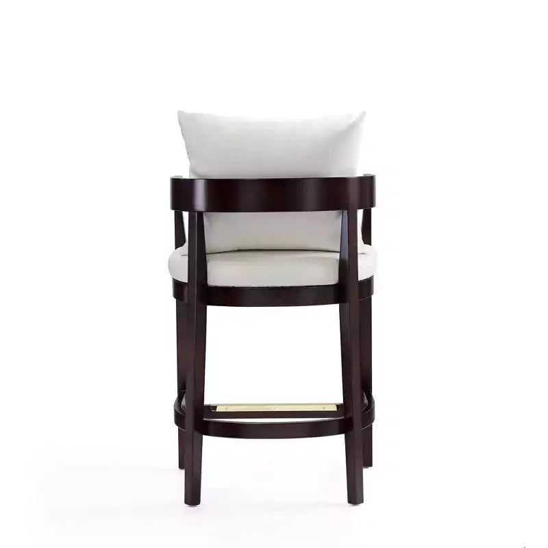 Tabouret de bar hauteur comptoir en bois de hêtre Ritz