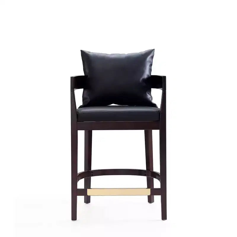 Tabouret de bar hauteur comptoir en bois de hêtre Ritz