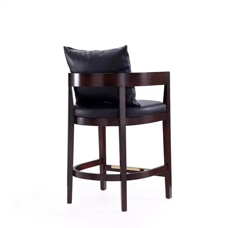 Tabouret de bar hauteur comptoir en bois de hêtre Ritz
