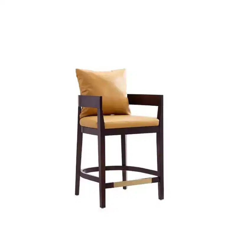Tabouret de bar hauteur comptoir en bois de hêtre Ritz
