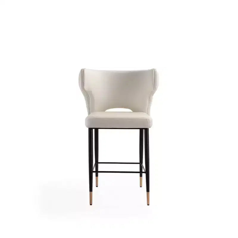 Tabouret de bar rembourré Holguin de hauteur comptoir