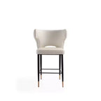 Tabouret de bar rembourré Holguin de hauteur comptoir
