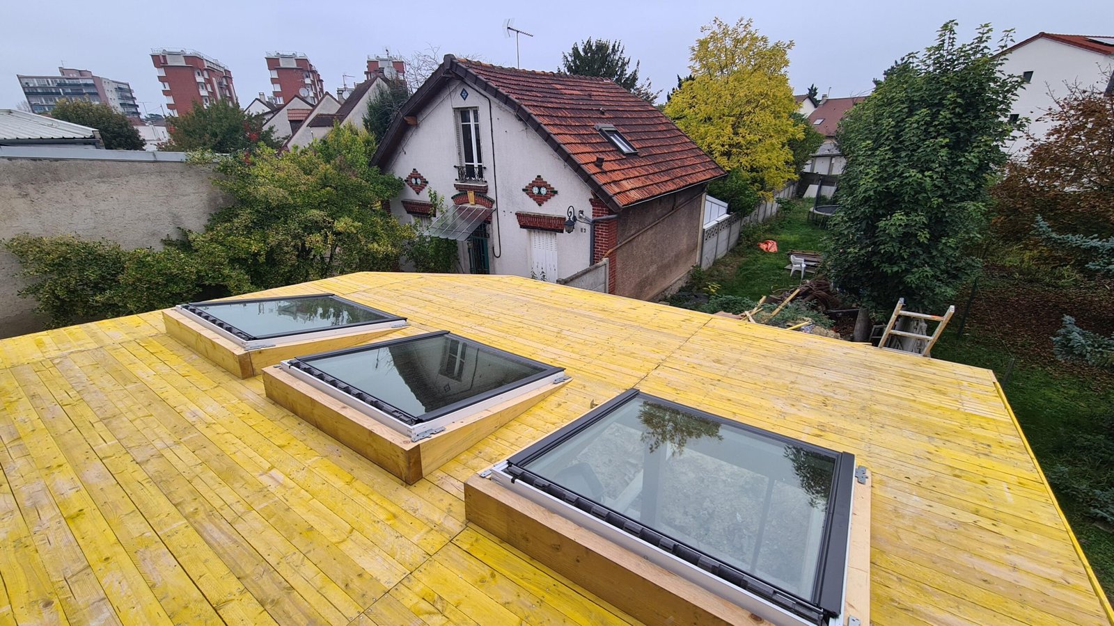 Travaux d’extension en cours à Houilles